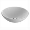 VIGO Vessel Sink White Phoenix Stone Glass VG07039