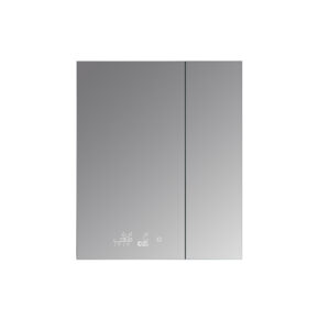 Savera 30 W x 36 H Recessed or Surface-Mount LED Mirror Medicine Cabinet with Defogger