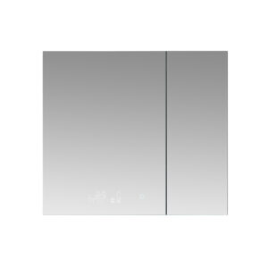 Savera 36 W x 32 H Recessed or Surface-Mount LED Mirror Medicine Cabinet with Defogger