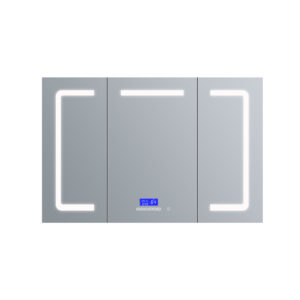 Lesina 48 W x 32 H Surface-Mount LED Mirror Medicine Cabinet with Defogger