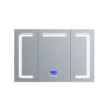 Lesina 48 W x 36 H Surface-Mount LED Mirror Medicine Cabinet with Defogger