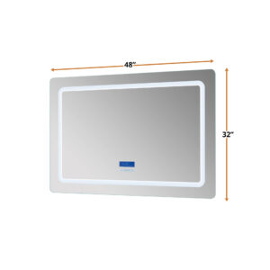 Caldona 48 W x 32 H LED Bathroom Vanity Mirror