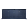 Dukes 84 in. W x 22 in. D Navy Blue Double Bath Vanity