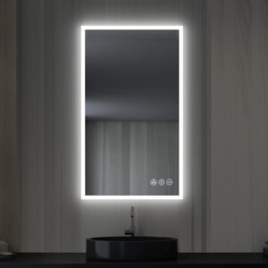 Blossom Beta - 21" LED Mirror Frosted Sides