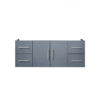 Geneva 48 in. W x 22 in. D Dark Grey Bath Vanity