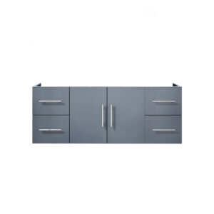 Geneva 48 in. W x 22 in. D Dark Grey Bath Vanity