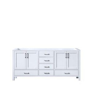 Jacques 72 in. W x 22 in. D White Double Bath Vanity