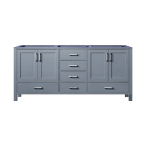 Jacques 72 in. W x 22 in. D Dark Grey Double Bath Vanity