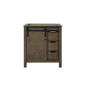 Marsyas 30W x 22D Rustic Brown Bath Vanity