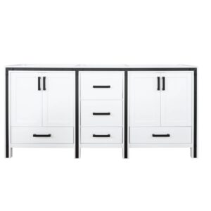 Ziva 72W x 22D White Bath Vanity