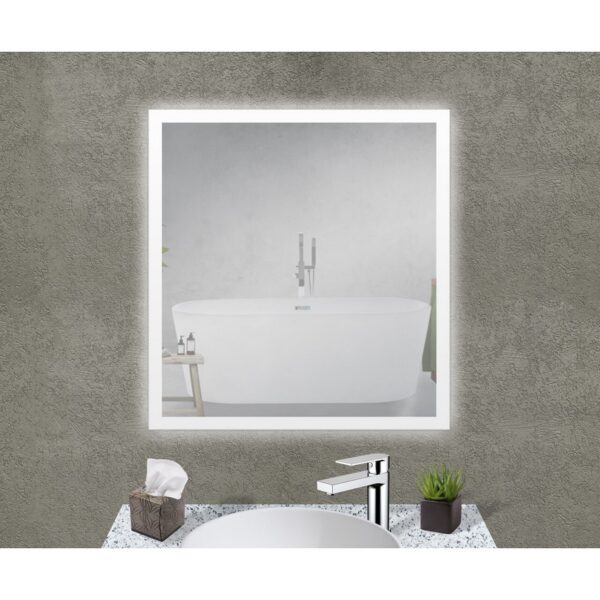 Castello USA ANGELINA3036 Angelina 30 x 36 Inch LED Bathroom Mirror with Touch Button Activation