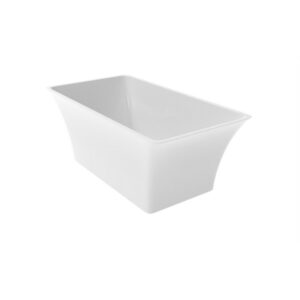 Castello USA CB-43-59 Blaire 58 7/8 Inch Freestanding Tub with Drainer and Overflow