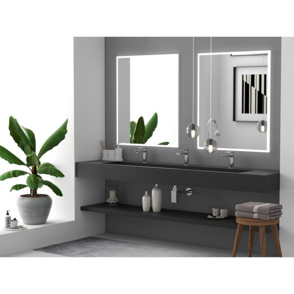 Castello USA CB-GM-2053-84 Pyramid 84 Inch Wall Mounted Counter Top Vessel Bathroom Sink