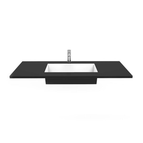 Castello USA CB-GM-2066-48 Serenity 48 Inch Drop-in Vanity Countertop Sink