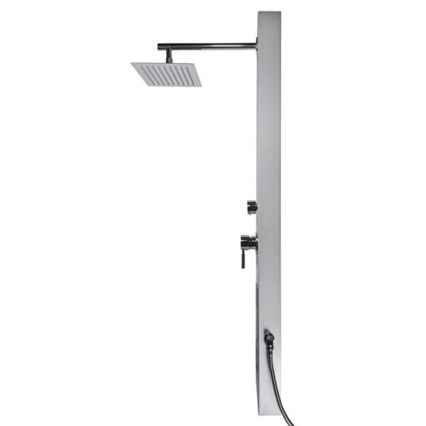 Castello USA CB-2137 10 5/8 Inch Square Aluminum Shower Panel