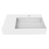 Castello USA CB-GM-2056-30-R Juniper 30 Inch Right Wall Mounted Vessel Bathroom Sink