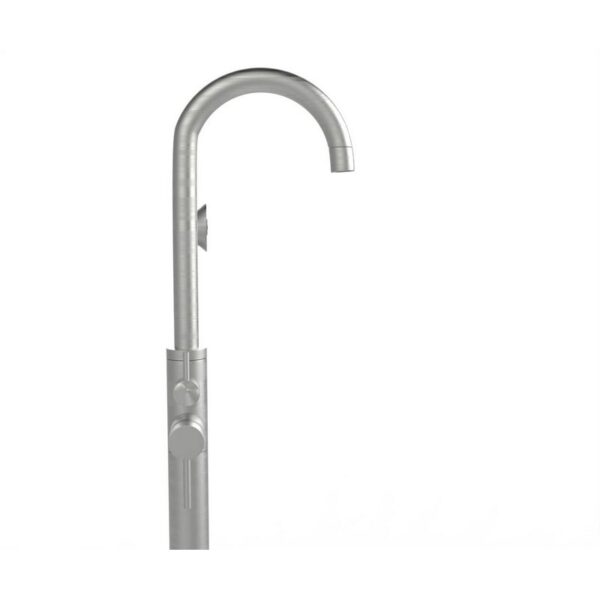 Castello USA CB-NEPTUNE-B Breeze Neptune 44 7/8 Inch Tub Filler with Shower Attachment