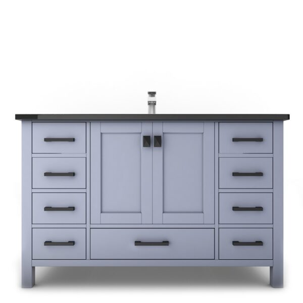 Castello USA CB-YAM-48G-SET Yamyam 47 Inch Grey Vanity Set with Top