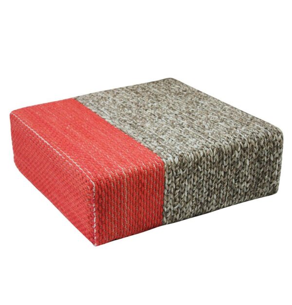 ira handmade wool braided square pouf naturalliving coral 90x90x30cm 641449.jpg