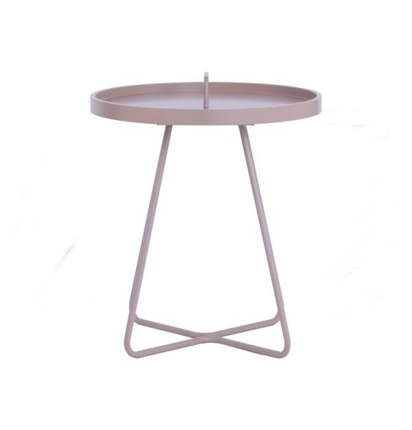 GFURN Jax Round Coffee Table - Lavender