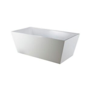 Kubebath KFST5063 Kube Squadra 63 Inch Free Standing Bathtub