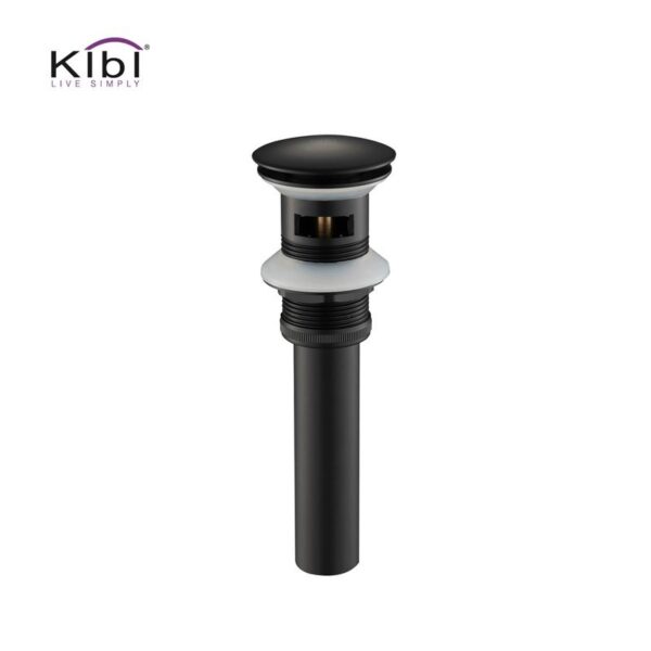 KIBI USA KPW100 2 5/8 Inch Pop Up Drain Stopper for Bathroom with Overflow