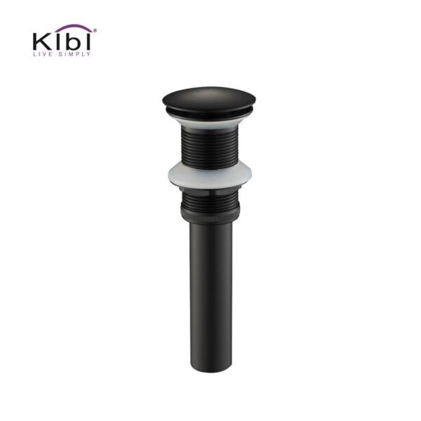 KIBI USA KPW101 2 1/2 Inch Pop Up Drain Stopper for Bathroom without Overflow