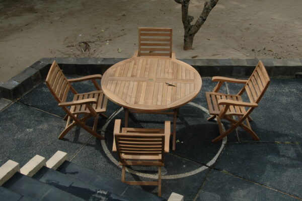 Anderson Andrew Bahama 5-Pieces Folding Dining Set