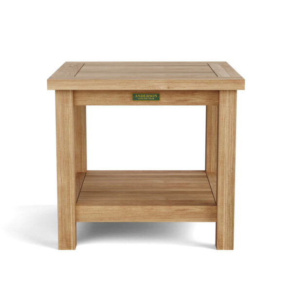 Anderson 22" Square 2-Tier Side Table