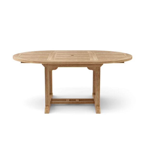 Anderson Bahama 71" Oval Extension Table Extra Thick Wood