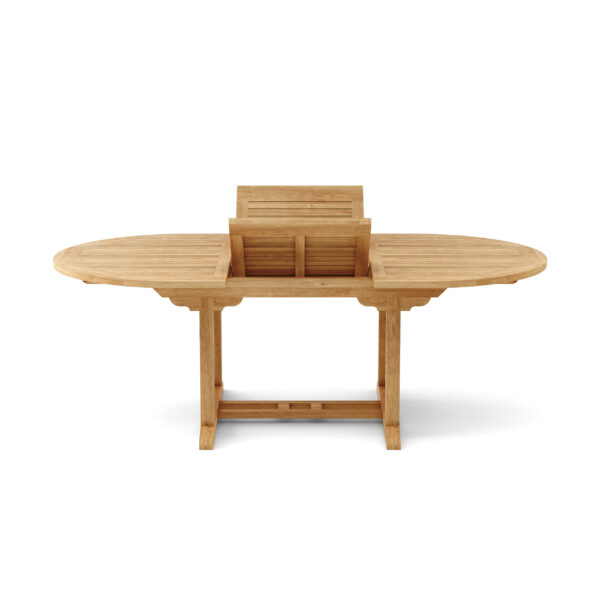 Anderson Bahama 87" Oval Extension Table Extra Thick Wood