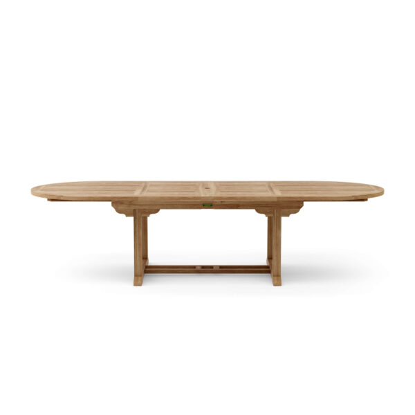 Anderson Bahama 117" Oval Extension Table w/ Double Extensions