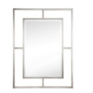 James Martin 105-M30-BNK Boston 30 Inch Rectangular Mirror in Brushed Nickel