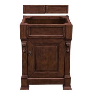 James Martin 147-114-V26-WCH Brookfield 26 Inch Warm Cherry Single Vanity