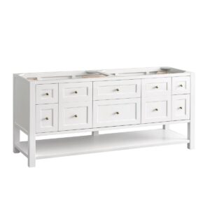 James Martin 330-V72 Breckenridge 71 7/8 Inch Free-Standing Double Sink Bathroom Vanity Cabinet Only