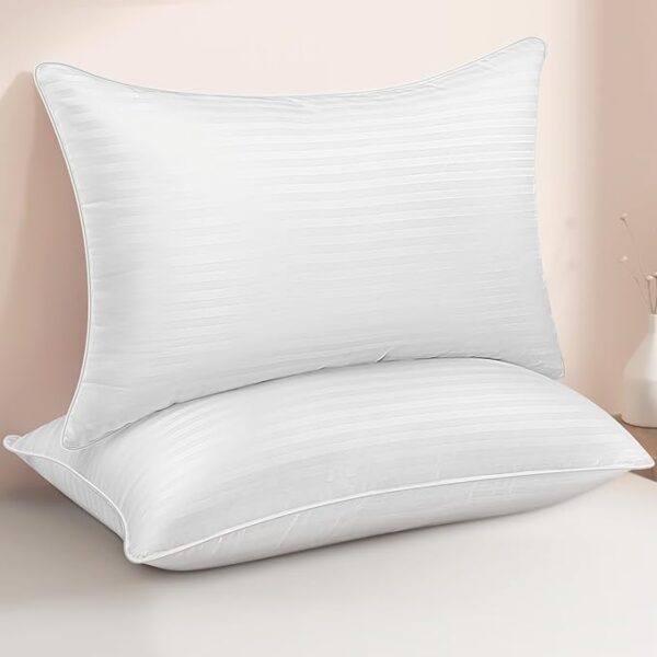 RetailHuntUSA Bed Pillows for Sleeping Queen Size (White), Set of 2 (Copy)
