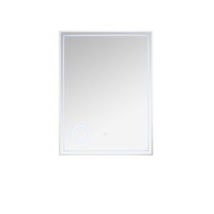 James Martin 901-M23.6-GW Tampa 24 Inch Mirror in Glossy White