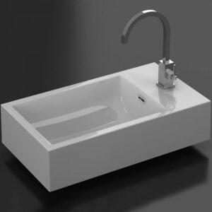 Blossom A10 1810 04 18 Inch Acrylic Top-Mount Bathroom Sink