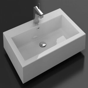 Blossom A10 3019 04 29 1/2 Inch Acrylic Top-Mount Bathroom Sink