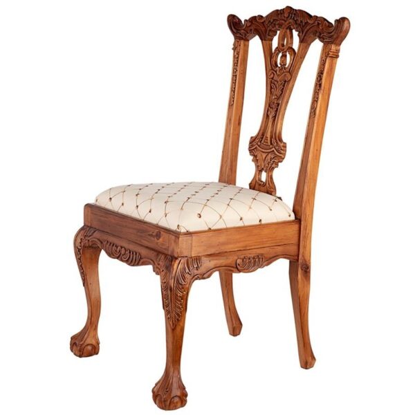 Design Toscano AF1007 23 Inch English Chippendale Side Chair