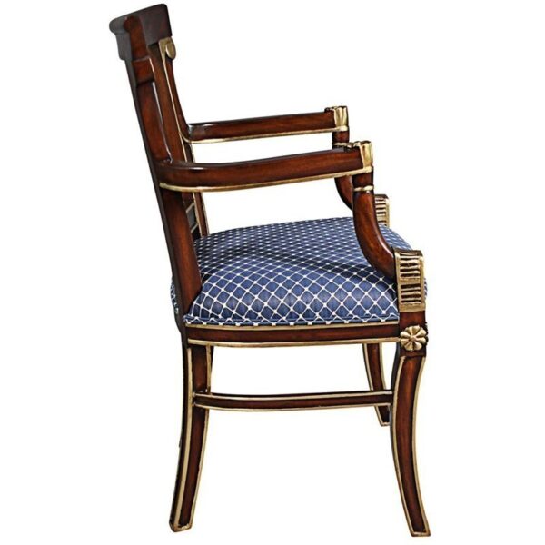 Design Toscano AF1438 23 Inch Colonial Plantation Arm Chair