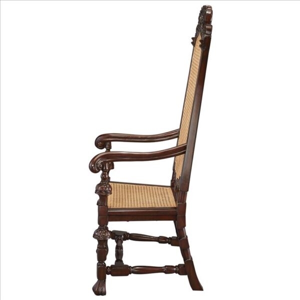 Design Toscano AF1554 28 Inch William and Mary Arm Chair