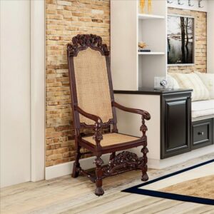 Design Toscano AF1554 28 Inch William and Mary Arm Chair