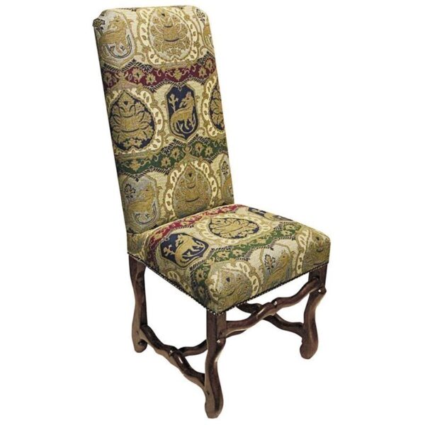 Design Toscano AF51194 18 1/2 Inch Chateau Dumonde Side Chair with Charles