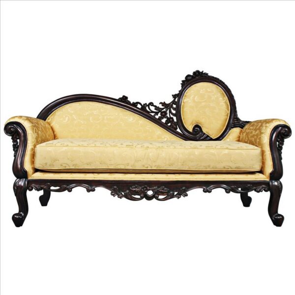Design Toscano AF51699 Rossetti Victorian 76 1/2 Inch Salon Sofa Couch