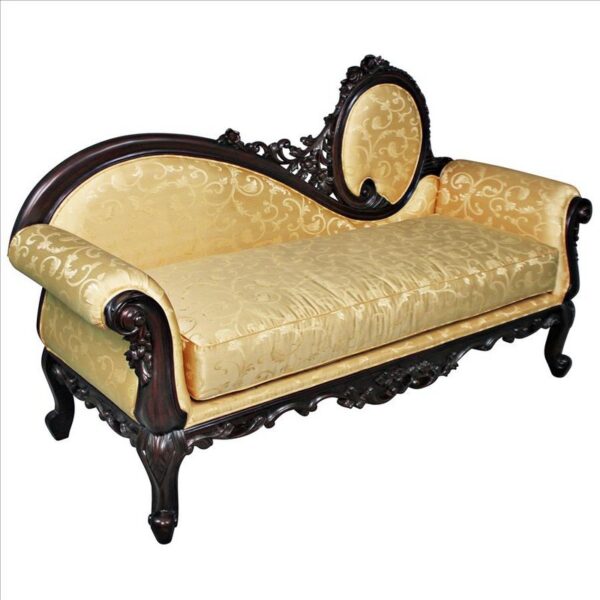 Design Toscano AF51699 Rossetti Victorian 76 1/2 Inch Salon Sofa Couch