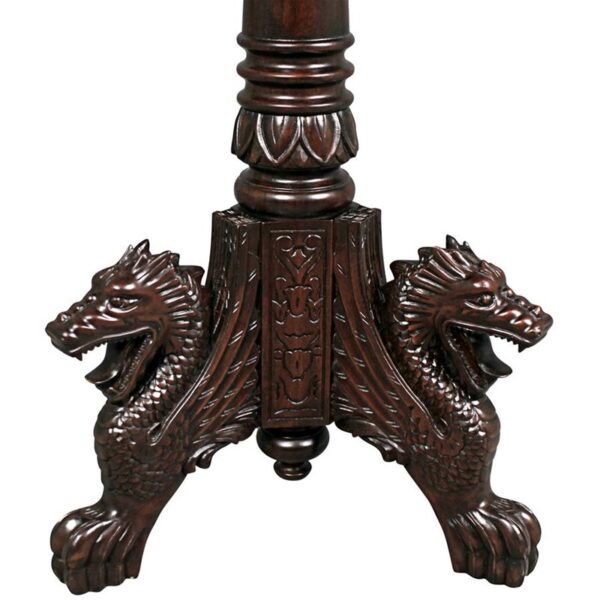 Design Toscano AF57140 23 Inch Heraldic Lion Accent Table
