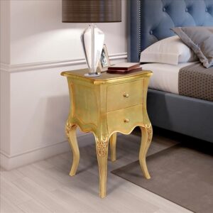 Design Toscano AF57658 18 Inch Hayworth Gilded Side Table