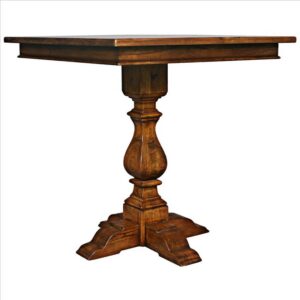 Design Toscano AF7750 Merseyside 29 1/2 Inch Pub Petite Pedestal Dining Table