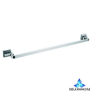 Blossom BA02 206 01 Wall Mounted 24 Inch Single Towel Bar in Chrome